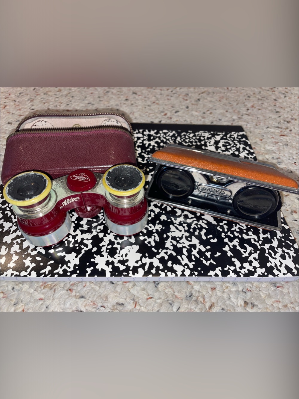 Opera Glasses Set in with Carry Case